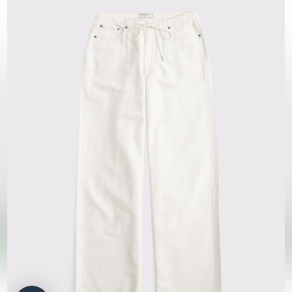 Abercrombie & Fitch Low Rise Ultra Loose Jeans